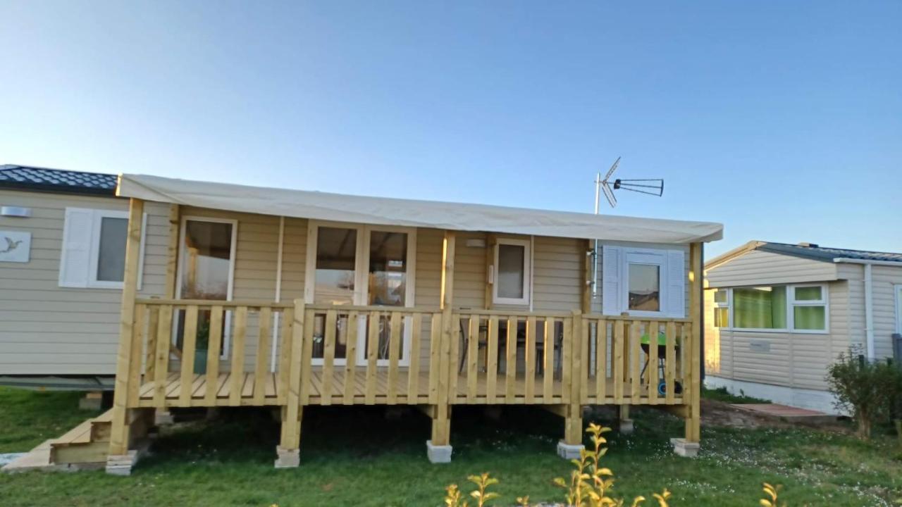 Mobilhome 6 Personnes Biville-sur-Mer Exterior foto