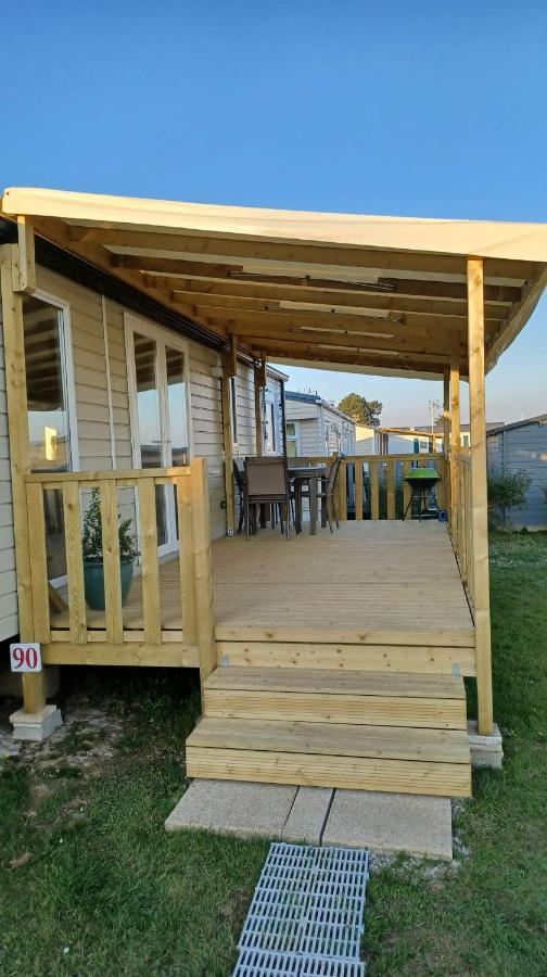 Mobilhome 6 Personnes Biville-sur-Mer Exterior foto