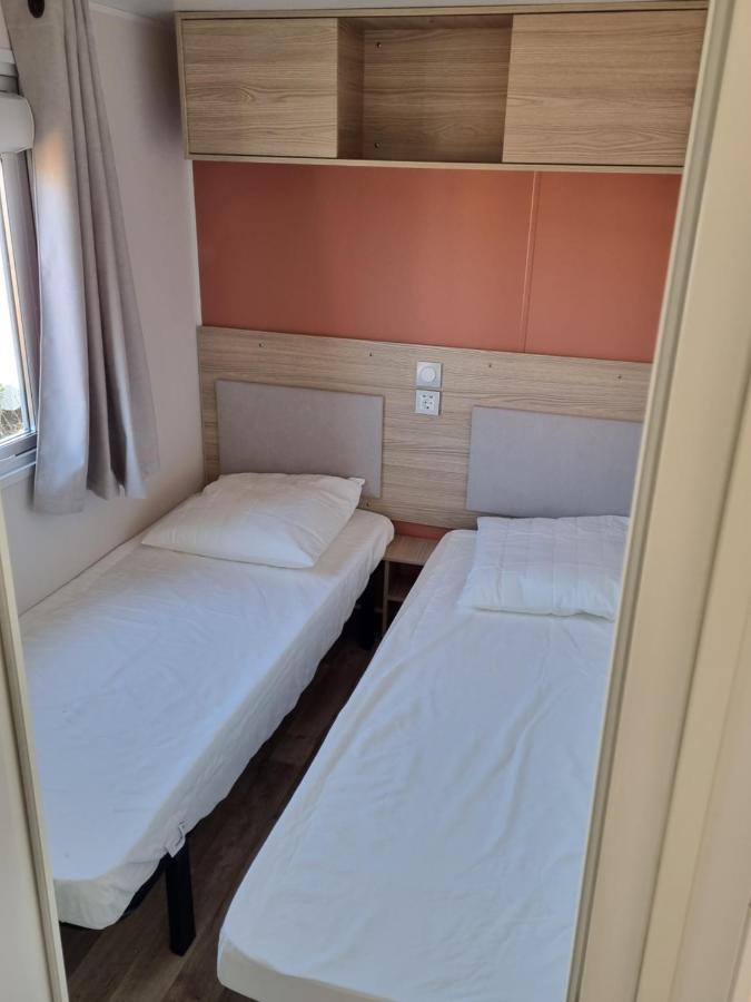 Mobilhome 6 Personnes Biville-sur-Mer Exterior foto